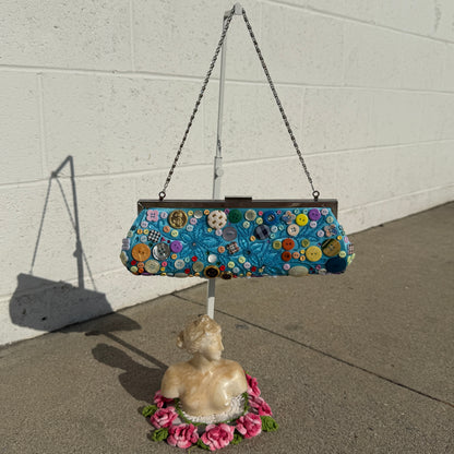 The Button Baguette Bag