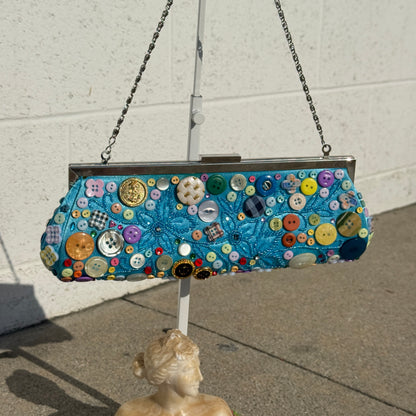 The Button Baguette Bag