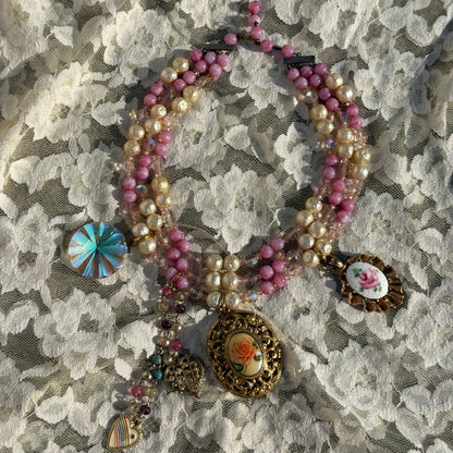 Roses in Love Necklace