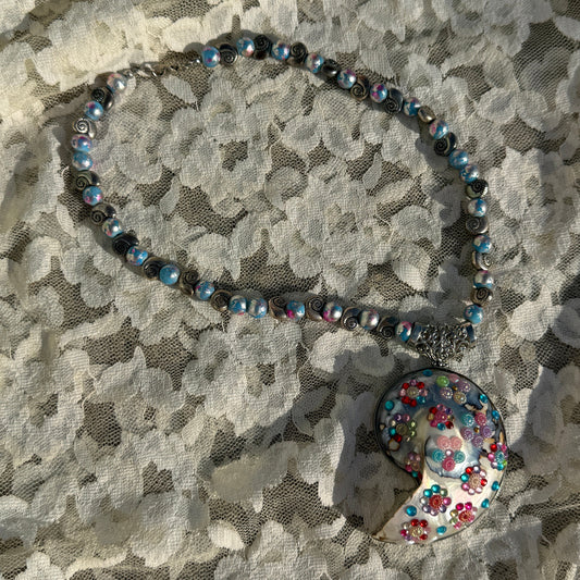 Encrusted Shell Necklace