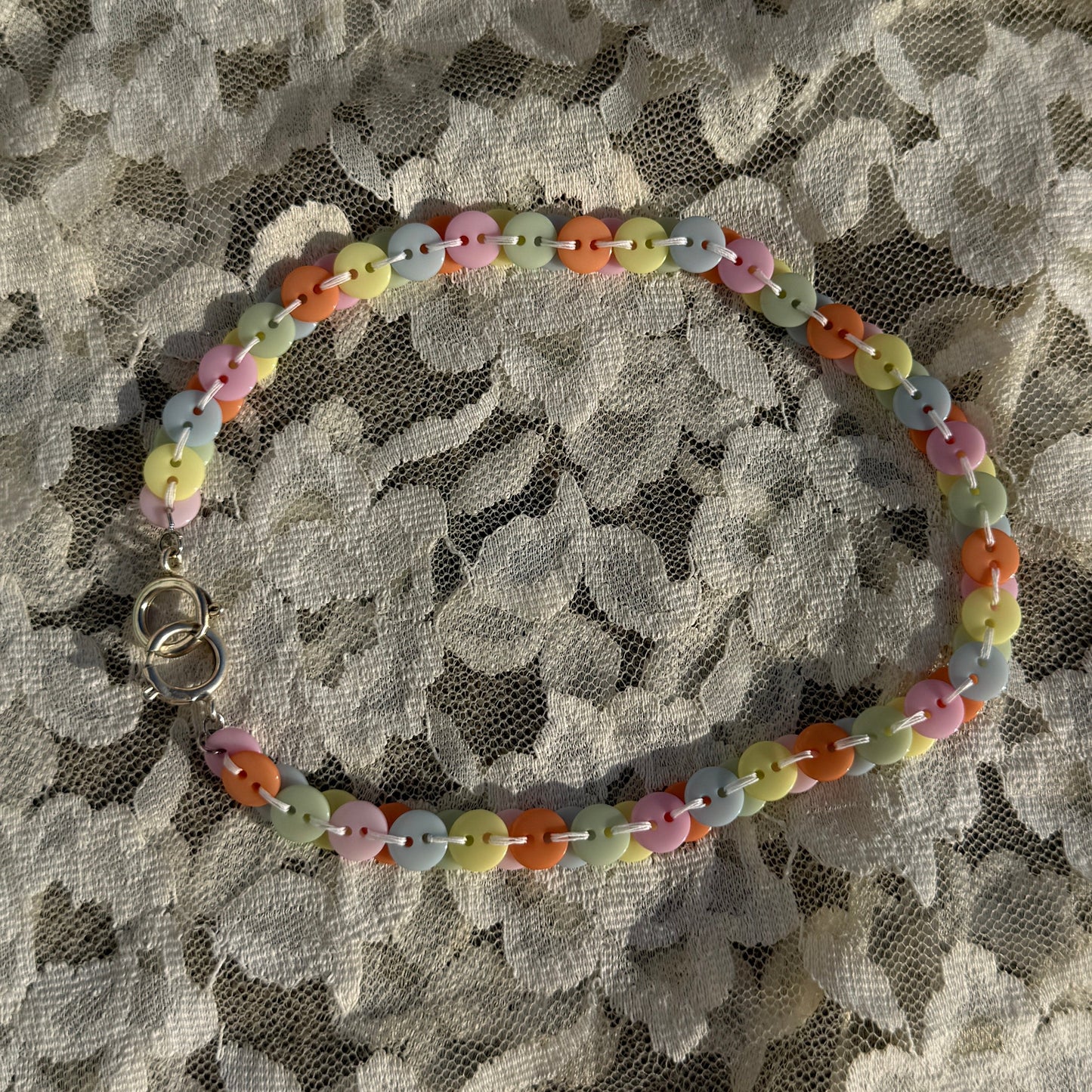 Candy Button Necklace